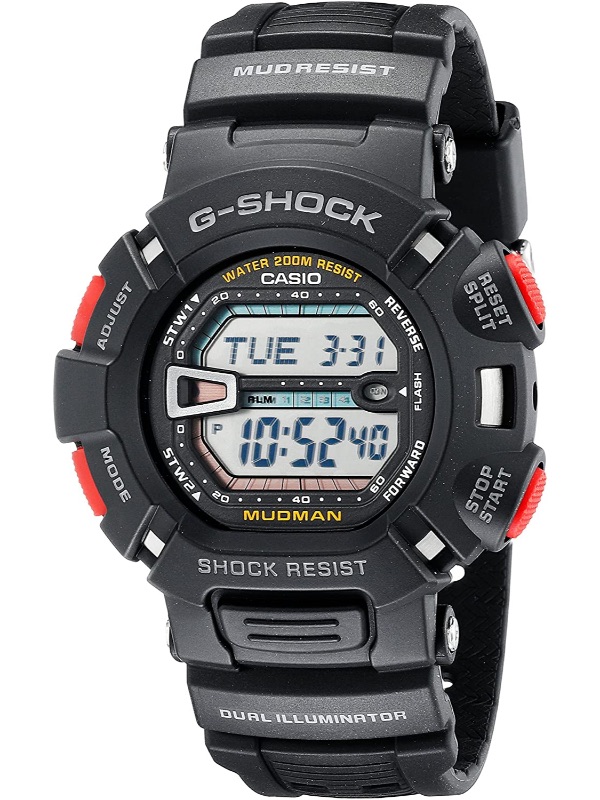  Casio Reloj G-Shock Hombre G-Shock Mudman G-9000-1VDR - WW,  Digital, movimiento de cuarzo : Ropa, Zapatos y Joyería